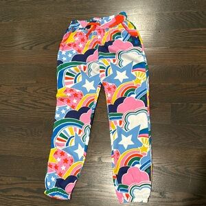 Girls’ Fun Multi-pattern Relaxed Pants, 9Y